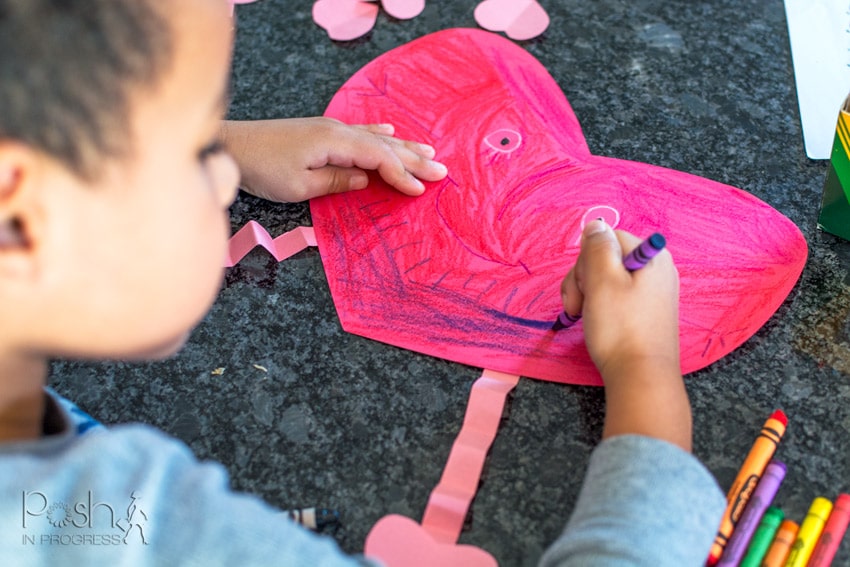 10 Creative Valentine Art and Crafts for Preschool Kids - Posh in Progress