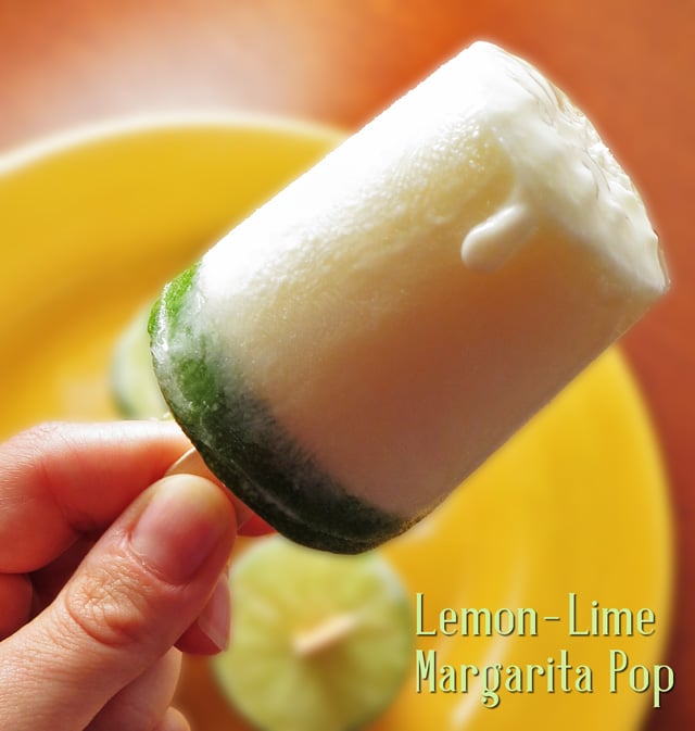 How to Make Lemon-Lime Margarita Popsicles