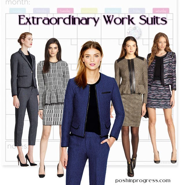5 Extraordinary Head-Turning Women’s Work Suits