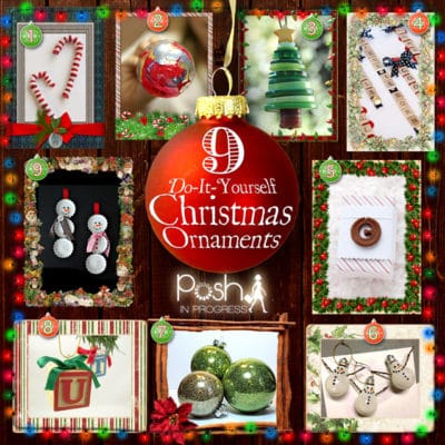 9 Adorable DIY Christmas Ornaments
