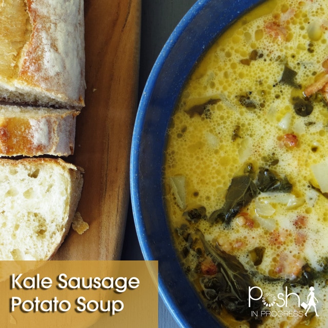 kale sausage potato soup