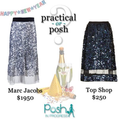 Practical or Posh? Sequin Midi Skirts