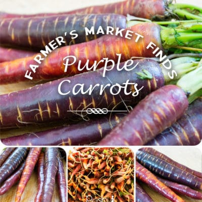 Farmer’s Market Finds: Purple Carrots