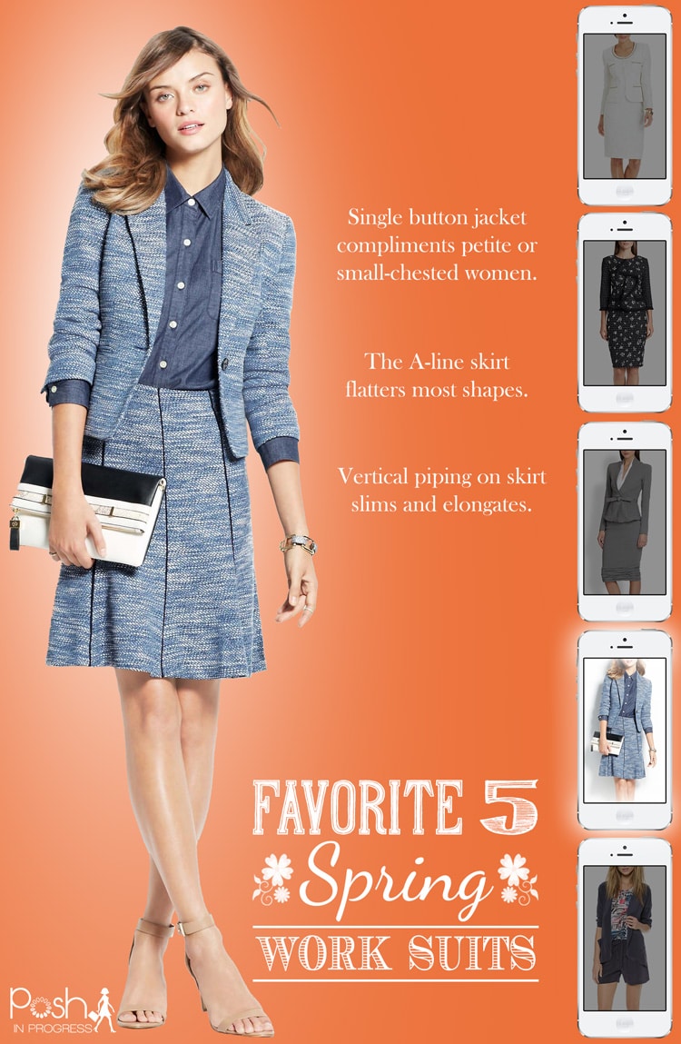 Spring Work Suits for Women Posh in Progress