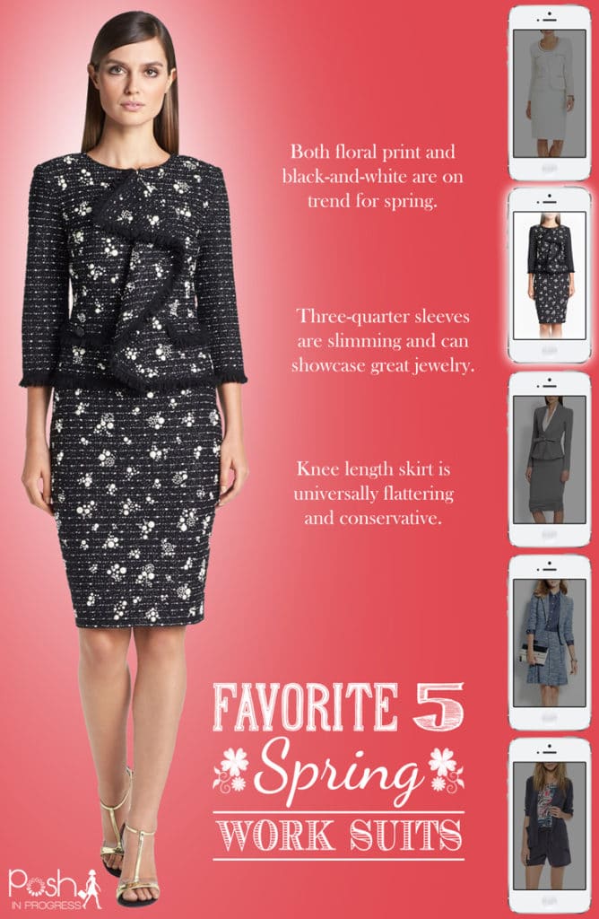 Spring Work Suits for Women Posh in Progress