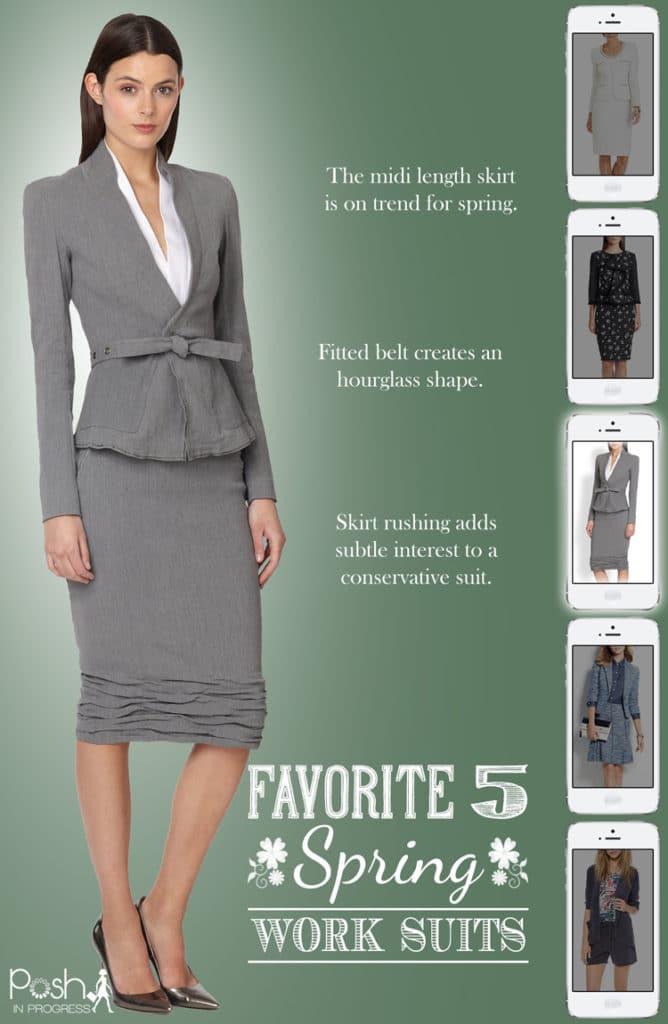 Spring Work Suits for Women Posh in Progress