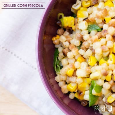 Grilled Corn Fregola