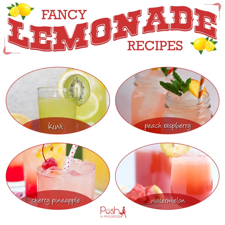 Eight Fancy Lemonade Recipes
