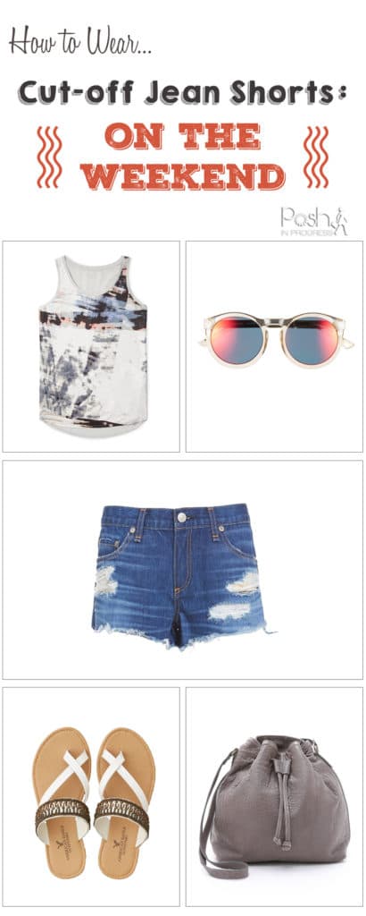 How To Wear Cut Off Jean Shorts - Posh In Progress