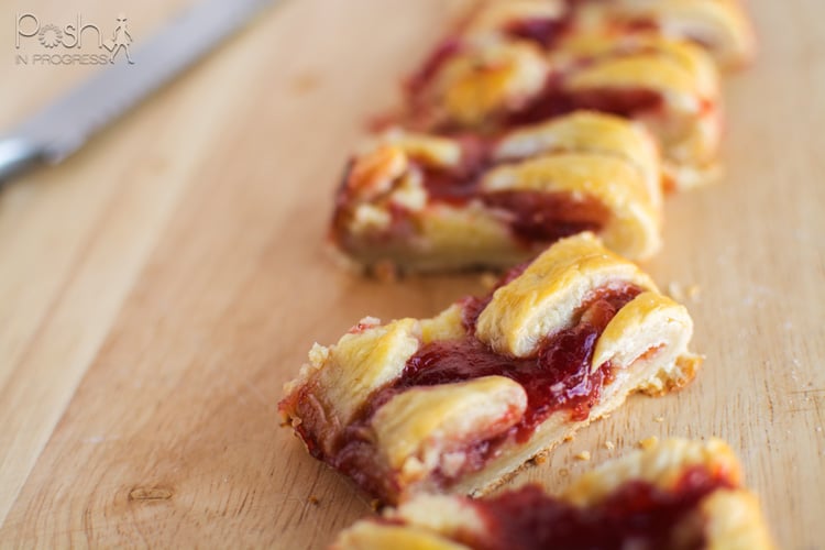 Puff Pastry and Mascarpone Danish Recipe featured by top LA lifestyle blogger, Posh in Progress