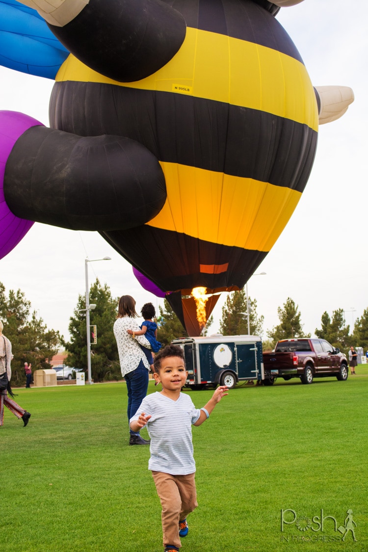 Phoenix Hot Air Balloon Festival Posh in Progress