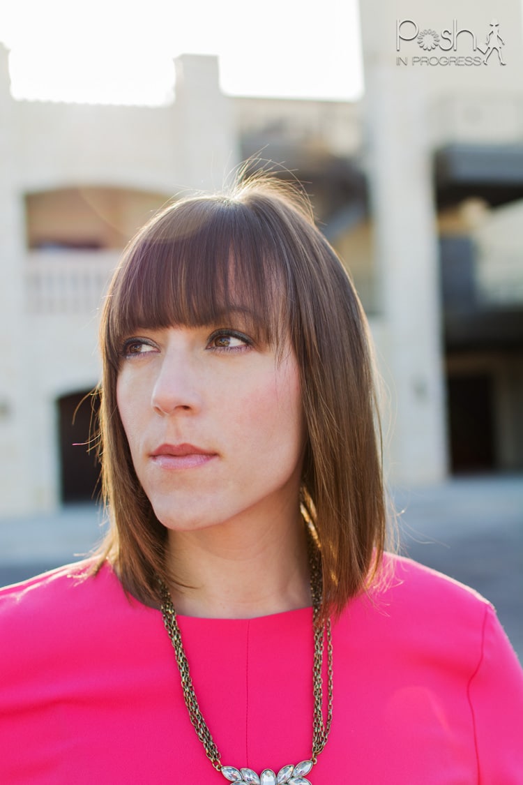 pink sheath wedding dress