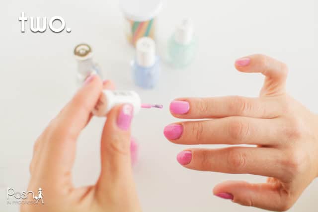 5. Colorful Triangle Nail Design Tutorial - wide 5