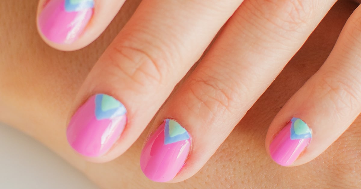 How to Create Triangle Stud Nail Art - wide 1
