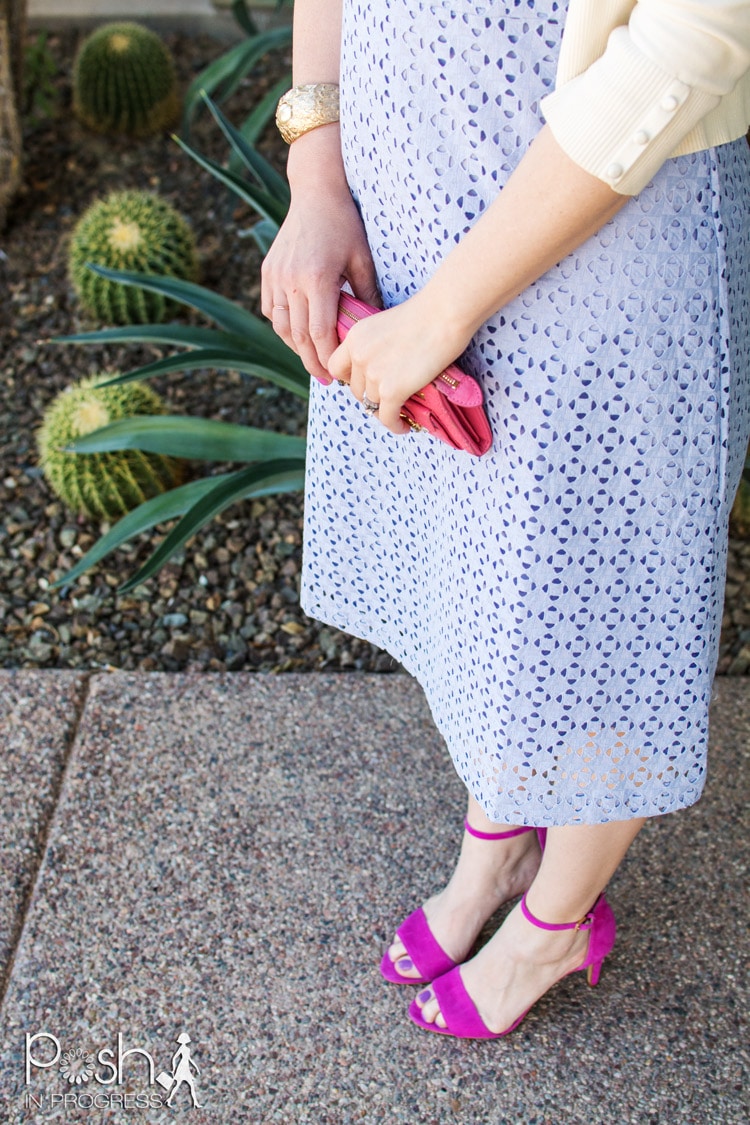 Reasons Why I Love this Periwinkle Dress Posh in Progress