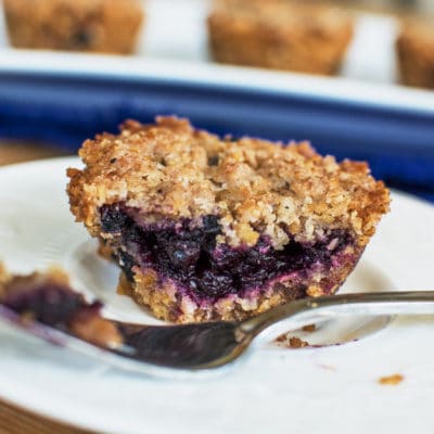 How to Make Cereal Pie Crust for Mini Blueberry Pies
