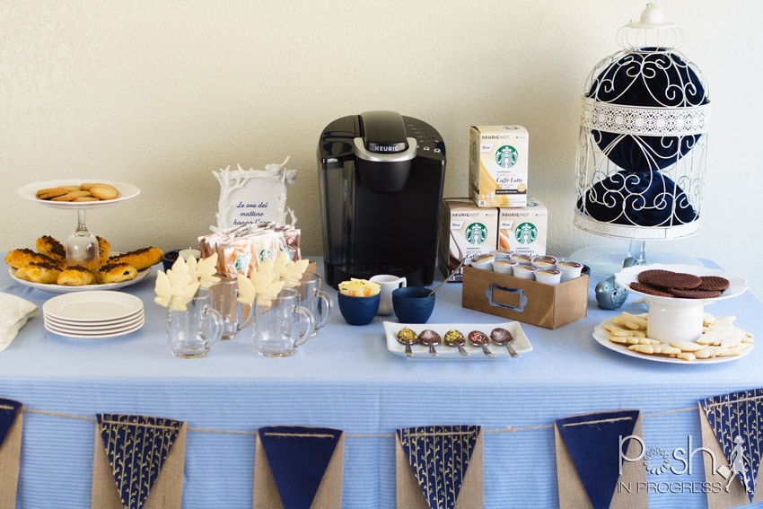 6 Cute and Simple Coffee Party Ideas featured by top LA lifestyle blogger, Posh in Progress
