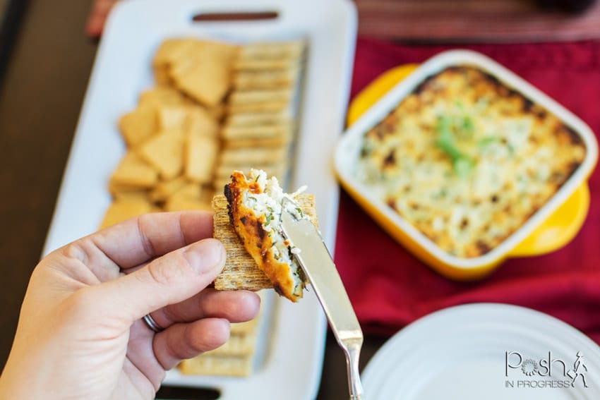Easy Baked Ricotta Cheese Dip with Fresh Herbs Posh in Progress