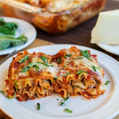 How to Make Vegetable Lasagna Rolls