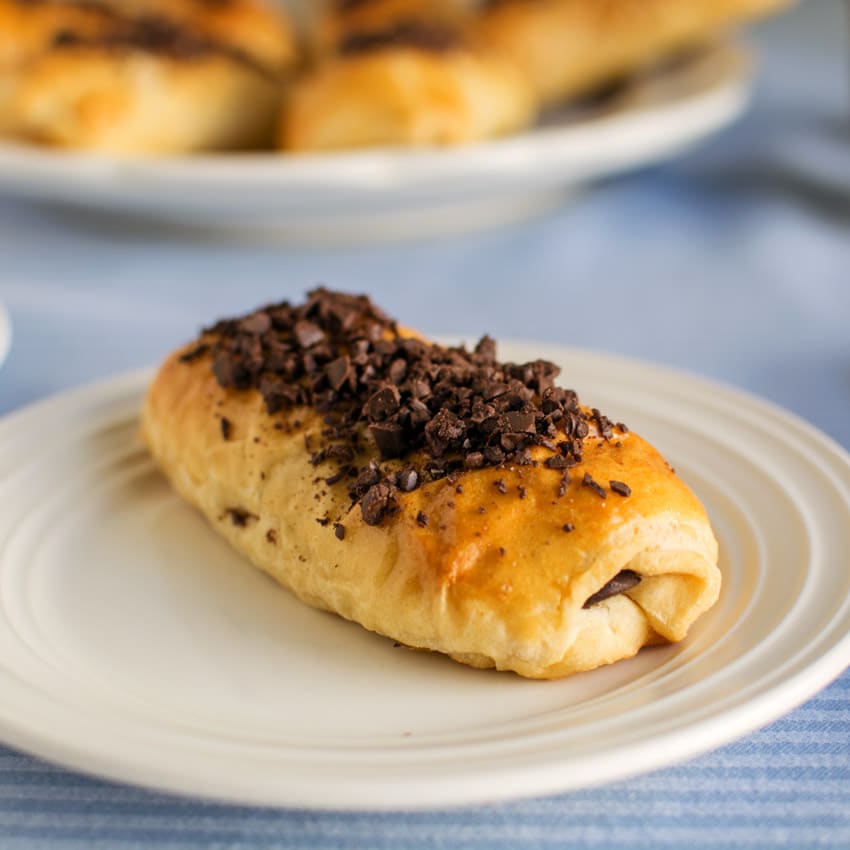 This is the Easiest Chocolate Croissant Recipe Ever