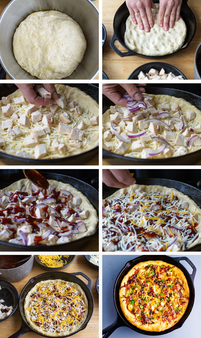 How to Make Easy Homemade BBQ Chicken Pizza from Scratch