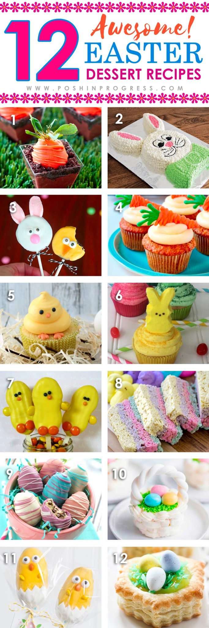 12 Awesome Easter Desserts Recipes You Can Whip Up Easily