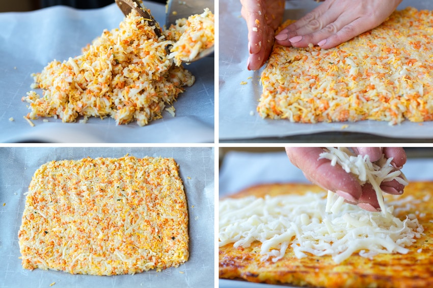 Cheesy Cauliflower Breadsticks Recipe featured by top LA lifestyle blogger, Posh in Progress