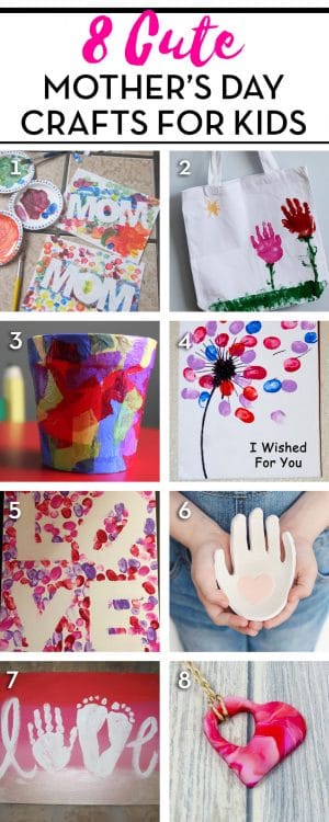 Here are 8 Cute Mother's Day Crafts on Pinterest - Posh in Progress