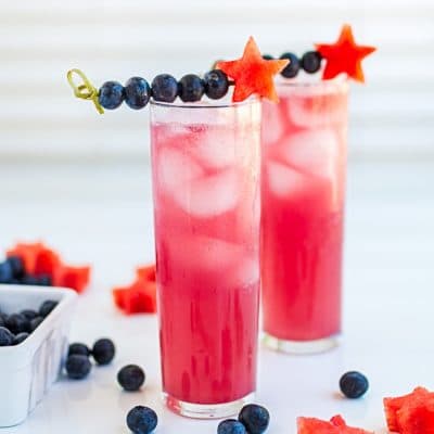 How to Make This Tantalizing Watermelon Blueberry Smash Cocktail