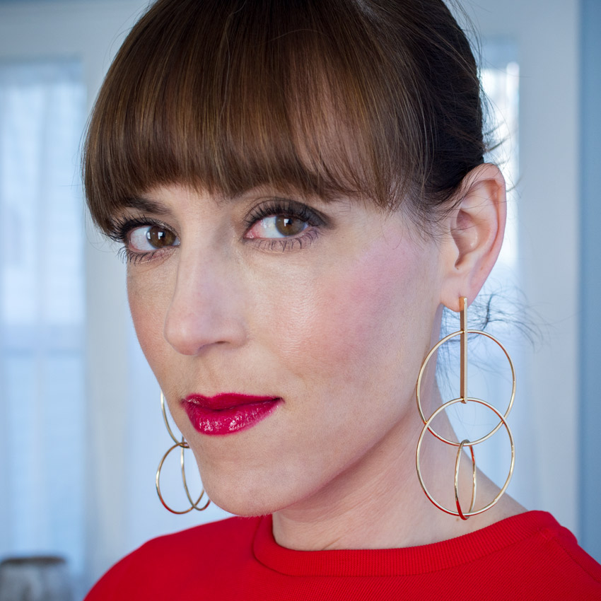 This is How to Rock Gold Statement Earrings