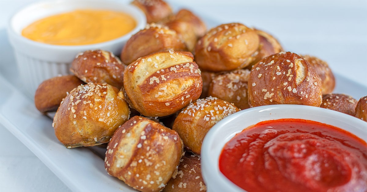 homemade pretzel bites homemade pretzel bites