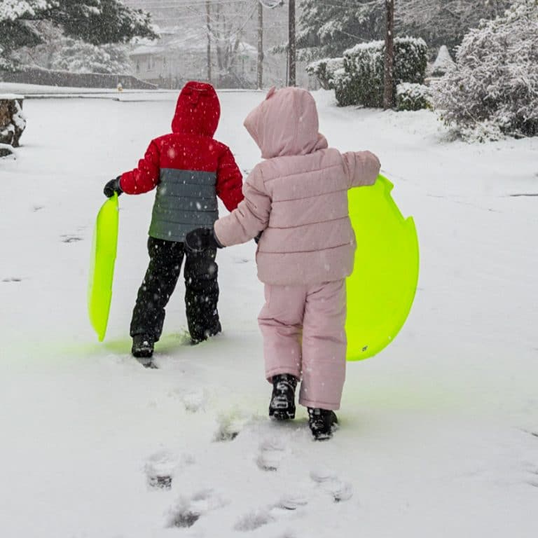 This is What Happened When my Kids Saw Their First Snow