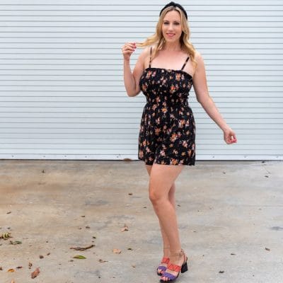 Here Are The Floral Rompers I Love For Summer