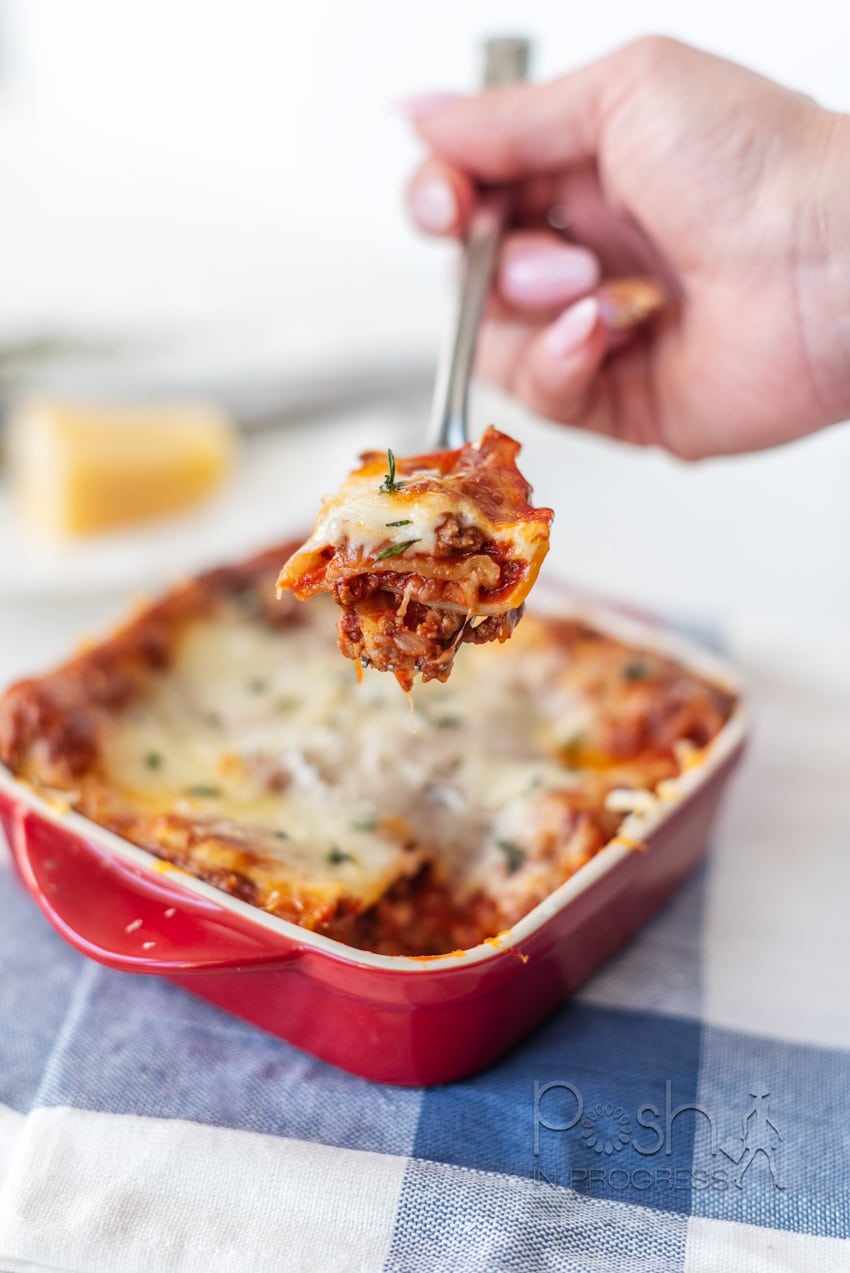 authentic Italian lasagna recipe