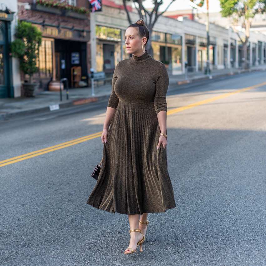 Here are 10 Turtleneck Midi Dresses Under $30 That I Love