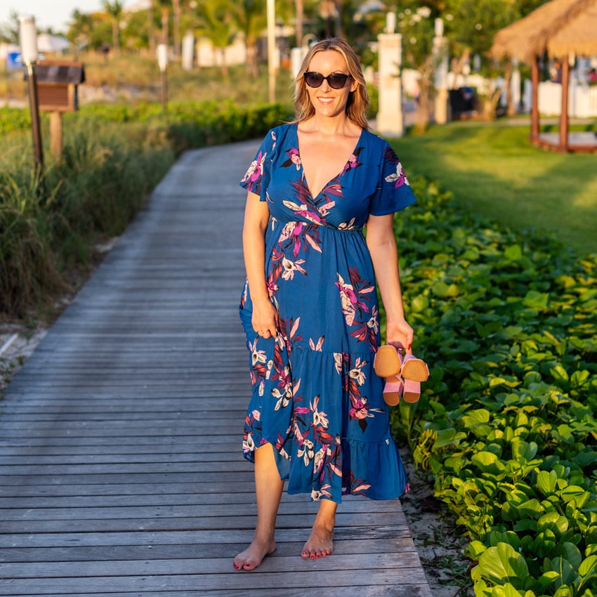 10 Shein Floral Midi Dresses With Sleeves Under $35