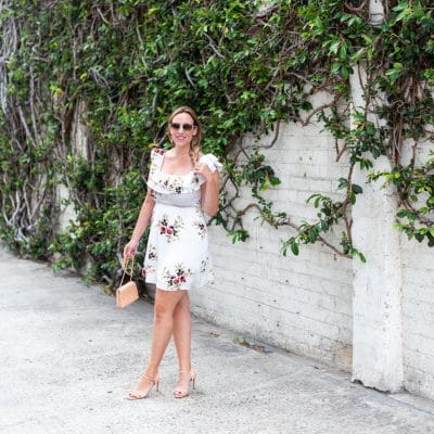 Here are 10 White Floral Off The Shoulder Dresses Under $30