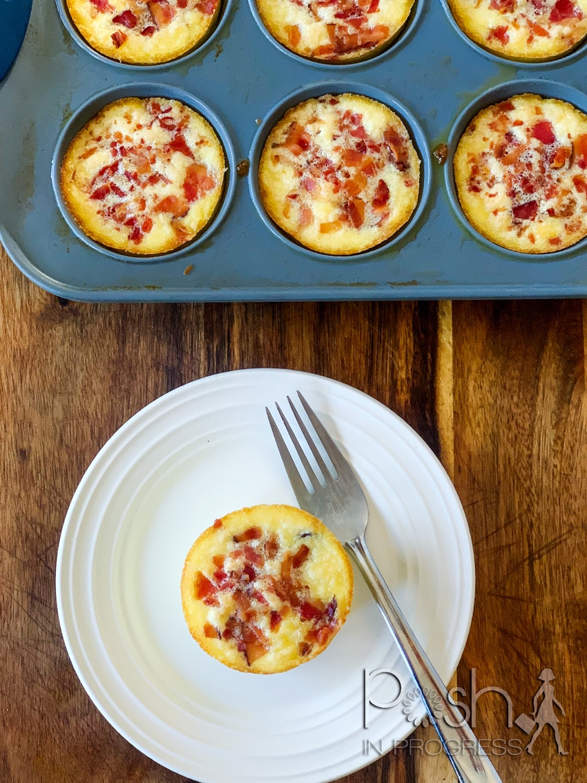 Starbucks Egg Bites Recipe In the Oven featured by top LA lifestyle blogger, Posh in Progress