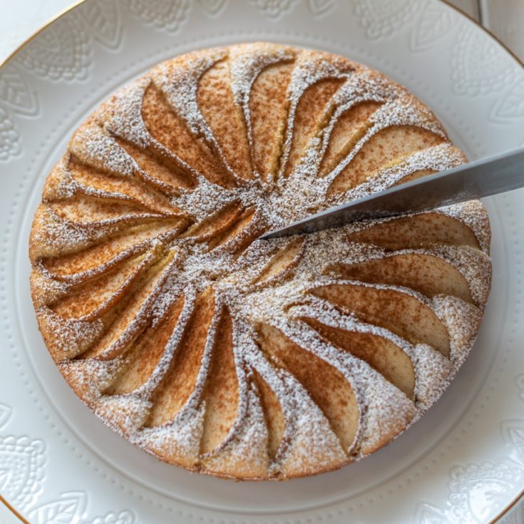 This is the  Best Simple Pear Cake Recipe (Can Use Apples)