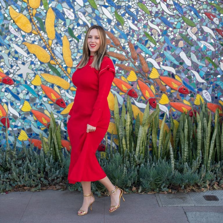 Here are 9 Sensational Red Midi Dresses Under $50 I Love