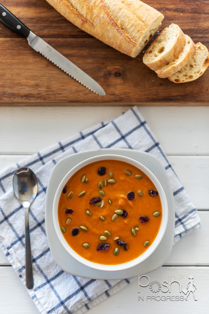 carrot and ginger soup 2