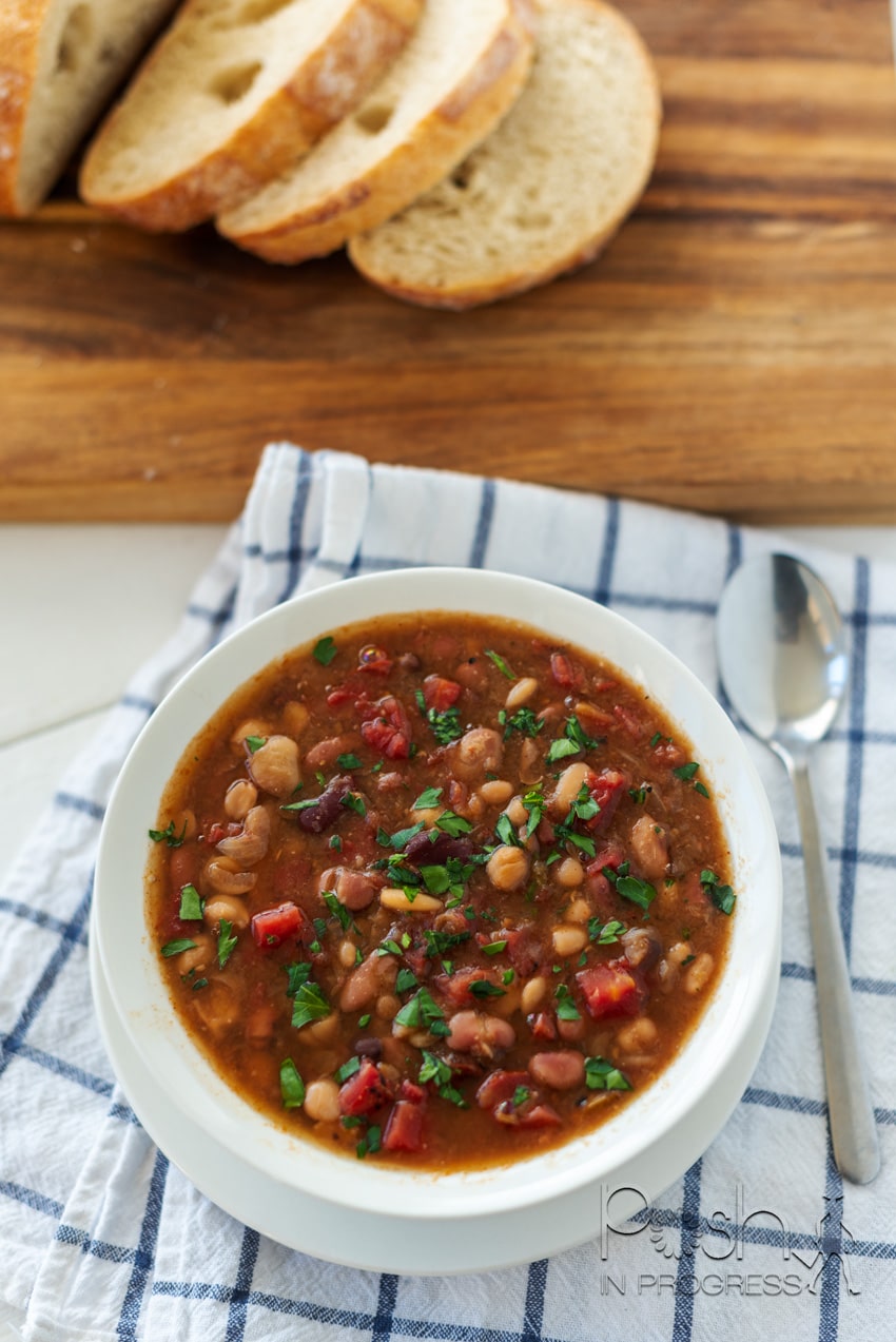 vegan 15 bean soup recipe