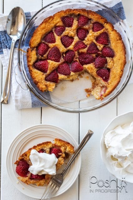 How to Make a Strawberry Spoon Cake | Recipes - Posh in Progress