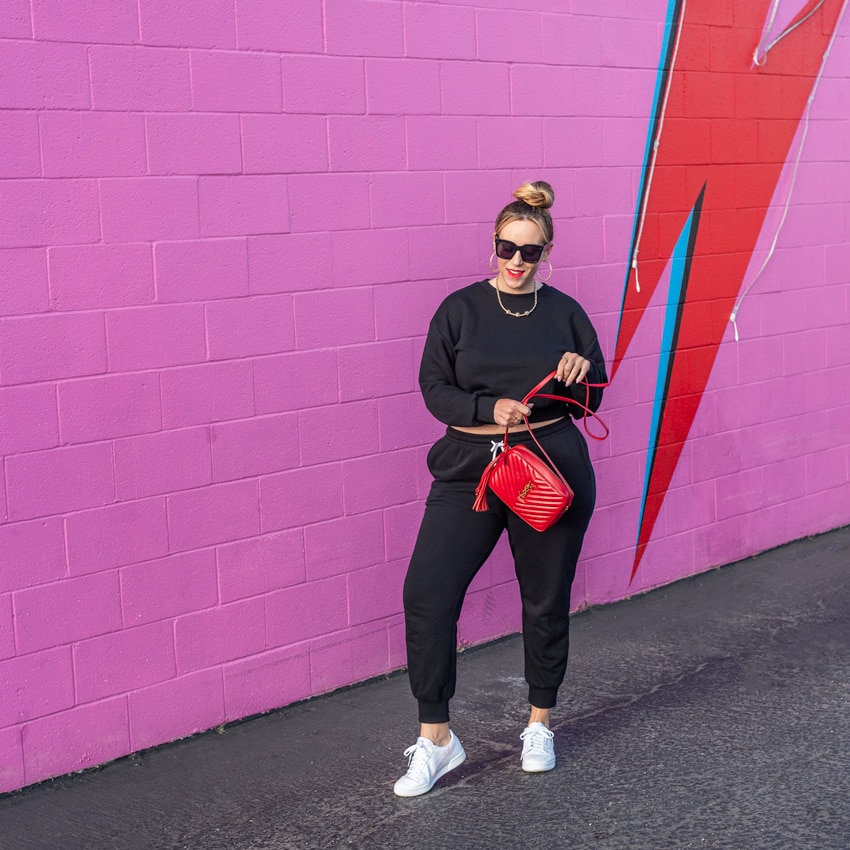 Casual Spring Style: How to Style your Favorite Matching Sweat Suit