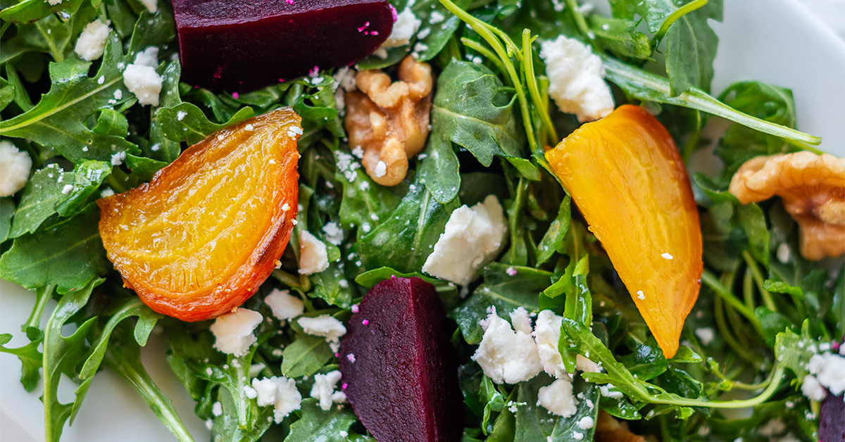 Arugula Beet Salad | LA lifestyle | Posh in Progress