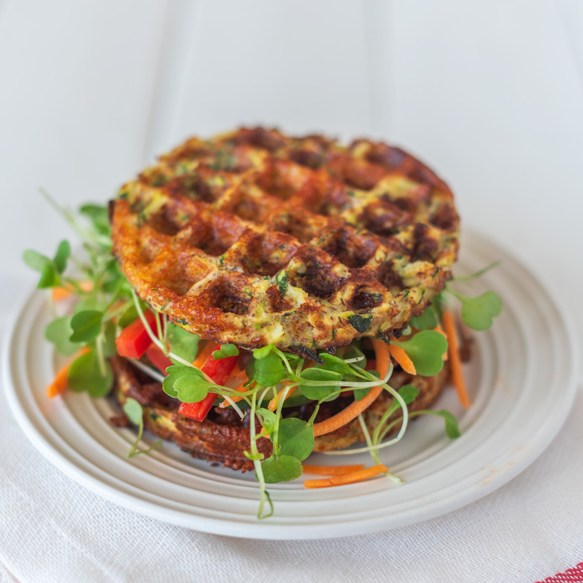 How to Make These Awesome Zucchini Chaffles at Home