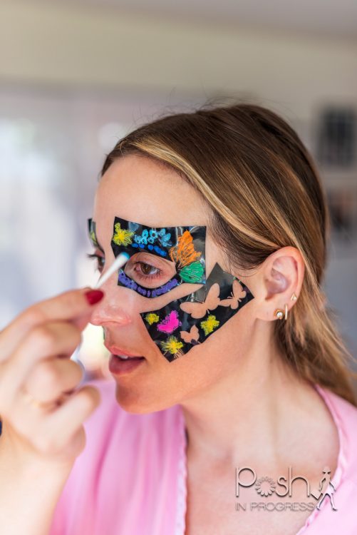 How Using Simple Face Paint Stencils Gave Me Stunning Results Posh in