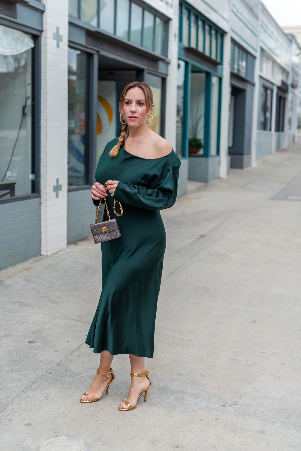Here's Why an Asymmetrical Neckline Dress is Great for Your