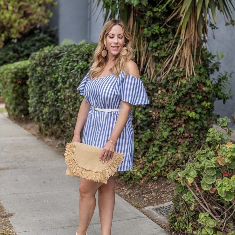 Striped Cold Shoulder Dress: 3 Cool Reasons To Get One