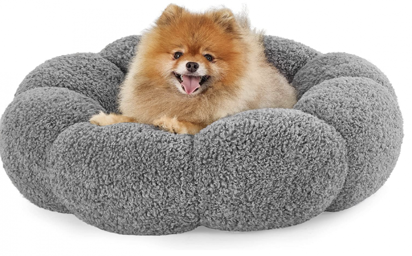 calming dog bed 1